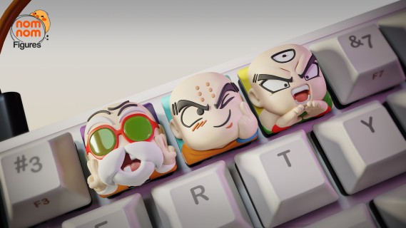 Dragon Ball Z Keycaps