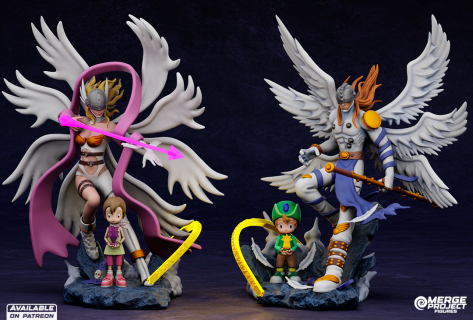 Digimon - Angemon & Angewomon